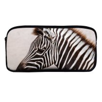 yanfind Pencil Case YHO Images Wildlife Wallpapers Grey Zebra Pictures Public Domain Zipper Pens Pouch Bag for Student Office School