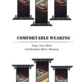 yanfind Watch Strap for Apple Watch Dante Metaphor Abstract Swirls Render CGI Compatible with iWatch Series 5 4 3 2 1