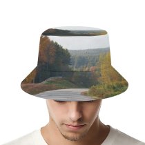 yanfind Adult Fisherman's Hat Sky Copyspace Natural Atmospheric Autumn Trip Wilderness Leaves Hampshire Landscape Sky Fall Fishing Fisherman Cap Travel Beach Sun protection