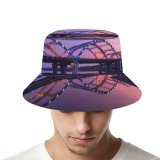 yanfind Adult Fisherman's Hat Quang Anh Ta Dragon Bridge Sunset Dawn Reflection Arch Bridge Hàn River Fishing Fisherman Cap Travel Beach Sun protection