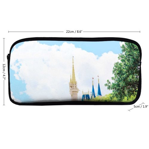 yanfind Pencil Case YHO Images Castle Buena Kids Fun Sky Wallpapers Lake Architecture Happy Gold Youth Zipper Pens Pouch Bag for Student Office School