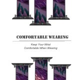 yanfind Watch Strap for Apple Watch Coastline  Pass Road Morning Daylight Scenery MacOS Big Sur IOS Compatible with iWatch Series 5 4 3 2 1