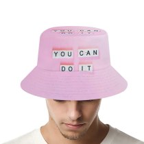 yanfind Adult Fisherman's Hat Sincerely Media Quotes You Can Do Girly Motivational Popular Quotes Letters Fishing Fisherman Cap Travel Beach Sun protection