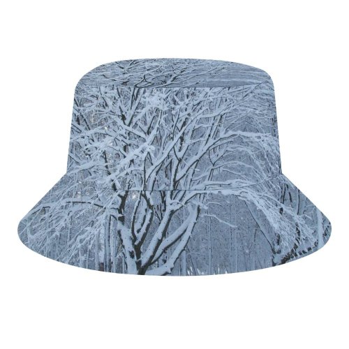 yanfind Adult Fisherman's Hat Winter Frost Heritage Winter Natural Atmospheric Woody Landscape Sky Branch Snow Olsztynek Fishing Fisherman Cap Travel Beach Sun protection