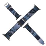 yanfind Watch Strap for Apple Watch Bettmerhorn Mountains Snow Winter Bernese Alps Landscape Scenic  Sunrise Dawn Compatible with iWatch Series 5 4 3 2 1