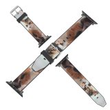 yanfind Watch Strap for Apple Watch Cute Images Abyssinian Free Cat Pictures Portrait Pet Kitten Manx Compatible with iWatch Series 5 4 3 2 1