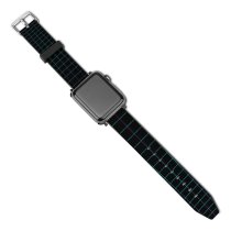yanfind Watch Strap for Apple Watch Abstract Dark Grid Neon Squares Compatible with iWatch Series 5 4 3 2 1