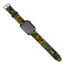 yanfind Watch Strap for Apple Watch Abies Gesees Vintage Tree  R Pine Plant Fir Larch Spruce Compatible with iWatch Series 5 4 3 2 1