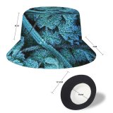 yanfind Adult Fisherman's Hat Winter Frozen Frost Freeze Winter Fern Autumn Leaves Vegetation Plant Flower Leaf Fishing Fisherman Cap Travel Beach Sun protection