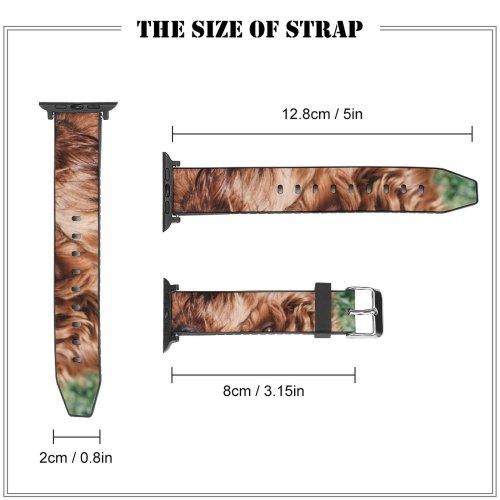 yanfind Watch Strap for Apple Watch Dog Pet Free Pictures Spaniel Images Cocker Compatible with iWatch Series 5 4 3 2 1