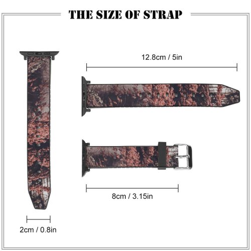yanfind Watch Strap for Apple Watch Abies Flower Wallpapers Images Free Plant Pictures Outdoors Maple Tree  Fir Compatible with iWatch Series 5 4 3 2 1