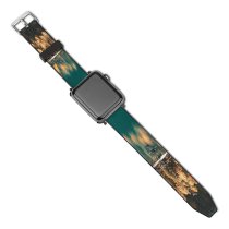 yanfind Watch Strap for Apple Watch Abies Dolomites Tyrol Dolomiti Tree Wildsee Pine Lago Pragser Plant Fir Compatible with iWatch Series 5 4 3 2 1