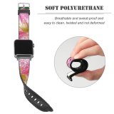 yanfind Watch Strap for Apple Watch Winter Flower Beautiful Colorful Plant Flowers Perfume Petal Flower Flowering Moisture Perfumed Compatible with iWatch Series 5 4 3 2 1