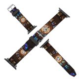 yanfind Watch Strap for Apple Watch Architecture Spiral Ceiling Stained Glass Church Compatible with iWatch Series 5 4 3 2 1