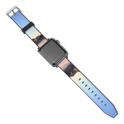 yanfind Watch Strap for Apple Watch Scenery Birds Range Sky  Domain Public Outdoors Wallpapers Images Sunrise Compatible with iWatch Series 5 4 3 2 1