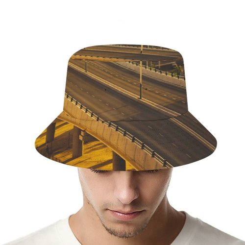yanfind Adult Fisherman's Hat Images Train Aerial Quiet Empty Overpass Free Aircraft Дороги Road Pictures Street Fishing Fisherman Cap Travel Beach Sun protection