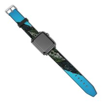 yanfind Watch Strap for Apple Watch Shoreline Images Coast Cliff Sea Island Free Outdoors Pictures Wallpapers Land Ocean Compatible with iWatch Series 5 4 3 2 1