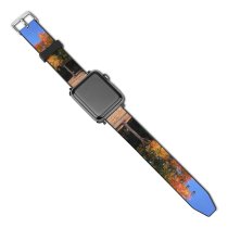 yanfind Watch Strap for Apple Watch Images Trunk Domain Plant Pictures Leaf Maple Tree Public Compatible with iWatch Series 5 4 3 2 1