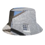 yanfind Adult Fisherman's Hat Wall Building Roof Window Sky Cottage Sunday Tree Rock Afternoon Property Slate Fishing Fisherman Cap Travel Beach Sun protection