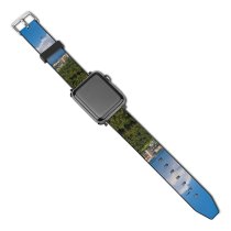 yanfind Watch Strap for Apple Watch Scenery Sky Cumulus Domain Україна Область Public Київська Outdoors Wallpapers Azure Compatible with iWatch Series 5 4 3 2 1