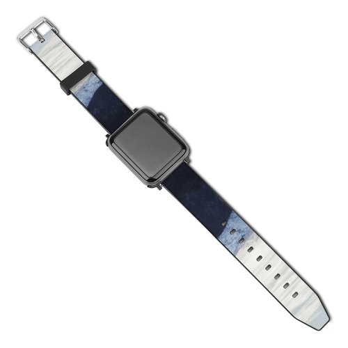 yanfind Watch Strap for Apple Watch Landscape Peak Algeria Slope Pictures PNG Outdoors Grey Snow Range Compatible with iWatch Series 5 4 3 2 1