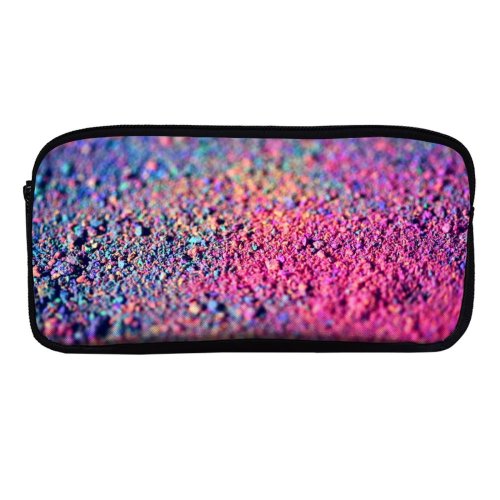 yanfind Pencil Case YHO Sharon McCutcheon Chalk  Colorful Bokeh Macro Zipper Pens Pouch Bag for Student Office School