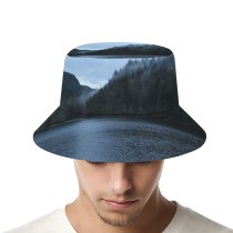 yanfind Adult Fisherman's Hat Lakescape Images Ominous Fog Mist Landscape Public Wallpapers Lake Mountain Outdoors Tree Fishing Fisherman Cap Travel Beach Sun protection