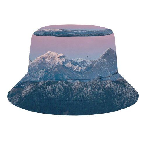 yanfind Adult Fisherman's Hat Ricardo Nanhu Mountain Taiwan Taroko National Park Glacier Mountains Snow Covered Sky Fishing Fisherman Cap Travel Beach Sun protection