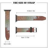 yanfind Watch Strap for Apple Watch Landscape Plant Domain Foliage Upstate Pictures Grey Tree Season York Leaves Compatible with iWatch Series 5 4 3 2 1