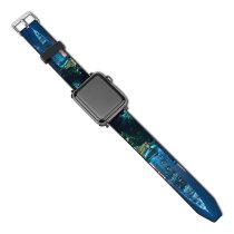 yanfind Watch Strap for Apple Watch Trey Ratcliff Petronas Towers Kuala Lumpur Malaysia Cityscape Night Lights Architecture Skyscrapers Compatible with iWatch Series 5 4 3 2 1