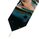 Yanfind Table Runner Boats Boat Fishing Docked Watercrafts Everyday Dining Wedding Party Holiday Home Decor