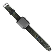 yanfind Watch Strap for Apple Watch Landscape Road Plant Woodland Forest Sledge  Pictures Outdoors Jungle Wanganui Compatible with iWatch Series 5 4 3 2 1