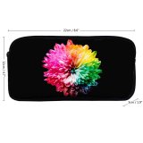 yanfind Pencil Case YHO Sharon Pittaway Flowers Colorful Multicolor Zipper Pens Pouch Bag for Student Office School