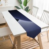 Yanfind Table Runner Dark Gradients IOS WWDC iPhone Grey Everyday Dining Wedding Party Holiday Home Decor