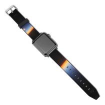 yanfind Watch Strap for Apple Watch Sunrise Plane Airplane Aeroplane  Wing Clouds Mediterranean Africa Europe over Compatible with iWatch Series 5 4 3 2 1