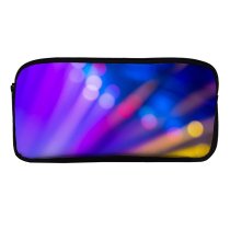 yanfind Pencil Case YHO William Warby Abstract Bokeh Lights Multicolor Colorful Zipper Pens Pouch Bag for Student Office School
