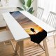 Yanfind Table Runner Backlit Skyscape Golden Dark Clouds Sunset Landscape Evening Travel Light Solitude Sun Everyday Dining Wedding Party Holiday Home Decor