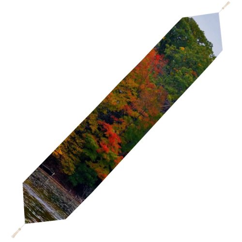 Yanfind Table Runner Abies Tree Rouge Beach Plant Canada Leaf Fir Outdoors Art Everyday Dining Wedding Party Holiday Home Decor