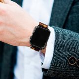 yanfind Watch Strap for Apple Watch Black Dark Violin Fire Compatible with iWatch Series 5 4 3 2 1