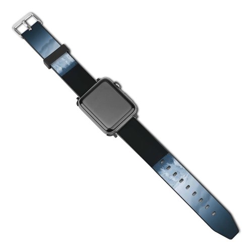 yanfind Watch Strap for Apple Watch Landscape Peak Pictures PNG Outdoors Snow Range  Land Plateau Compatible with iWatch Series 5 4 3 2 1