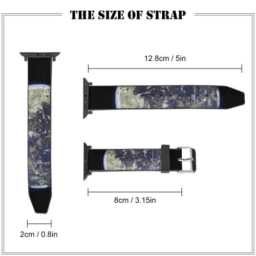 yanfind Watch Strap for Apple Watch Andrew McCarthy Space Black Dark   Atmosphere Compatible with iWatch Series 5 4 3 2 1