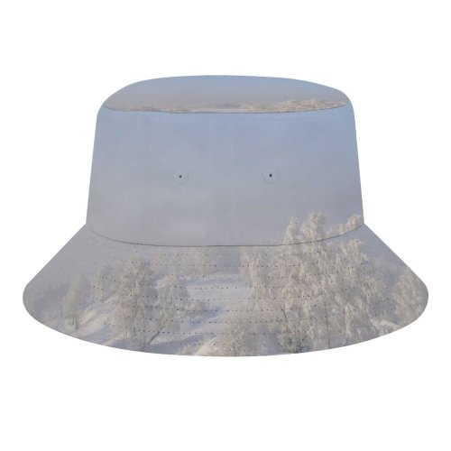 yanfind Adult Fisherman's Hat Winter Frozen Winter Atmospheric Wojkowice Cloud Sky Wood Poland Snow Forest Tree Fishing Fisherman Cap Travel Beach Sun protection