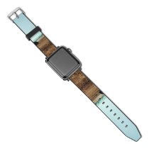 yanfind Watch Strap for Apple Watch Scenery Field  Tree Plant Free Ground Canyon Stock Outdoors Forest Compatible with iWatch Series 5 4 3 2 1