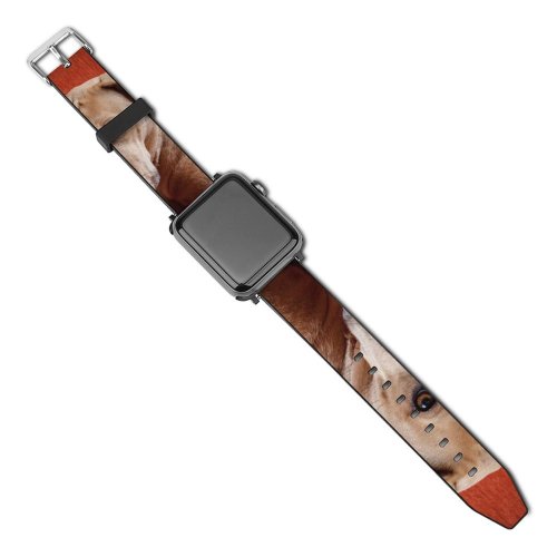 yanfind Watch Strap for Apple Watch Dog Pet Wallpapers Free Pictures Purple Images Compatible with iWatch Series 5 4 3 2 1
