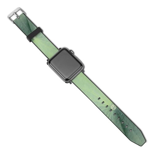 yanfind Watch Strap for Apple Watch Plant Lotus Leaf Flower Botany Pathology Annual Perennial Compatible with iWatch Series 5 4 3 2 1