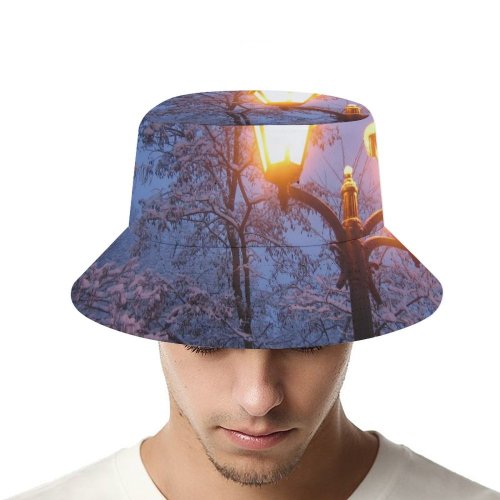 yanfind Adult Fisherman's Hat Winter Street Lighting Sky Christmas Light Fixture Tree Light Winter Branch Lamp Fishing Fisherman Cap Travel Beach Sun protection