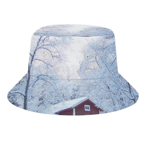 yanfind Adult Fisherman's Hat Winter Sweden Home Winter Twilight Woody Sky Branch Snow Tree Frost Bergslagen Fishing Fisherman Cap Travel Beach Sun protection