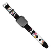 yanfind Watch Strap for Apple Watch Dark Celebrations Minimal Woman's March Th Minimalist Compatible with iWatch Series 5 4 3 2 1