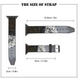 yanfind Watch Strap for Apple Watch Wallpapers Peak Pictures Plateau Range Outdoors  Grey Snow Domain  Images Compatible with iWatch Series 5 4 3 2 1