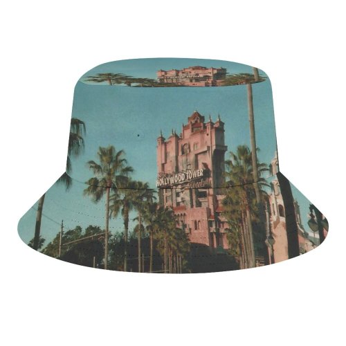 yanfind Adult Fisherman's Hat Vista Disney's Lake Studios United Hollywood Buena States Fishing Fisherman Cap Travel Beach Sun protection